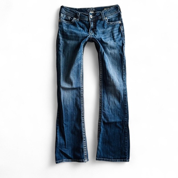 Silver Jeans Co. Denim - Silver Jeans Suki Bootcut Dark Wash Y2K Western Denim W29 L34
